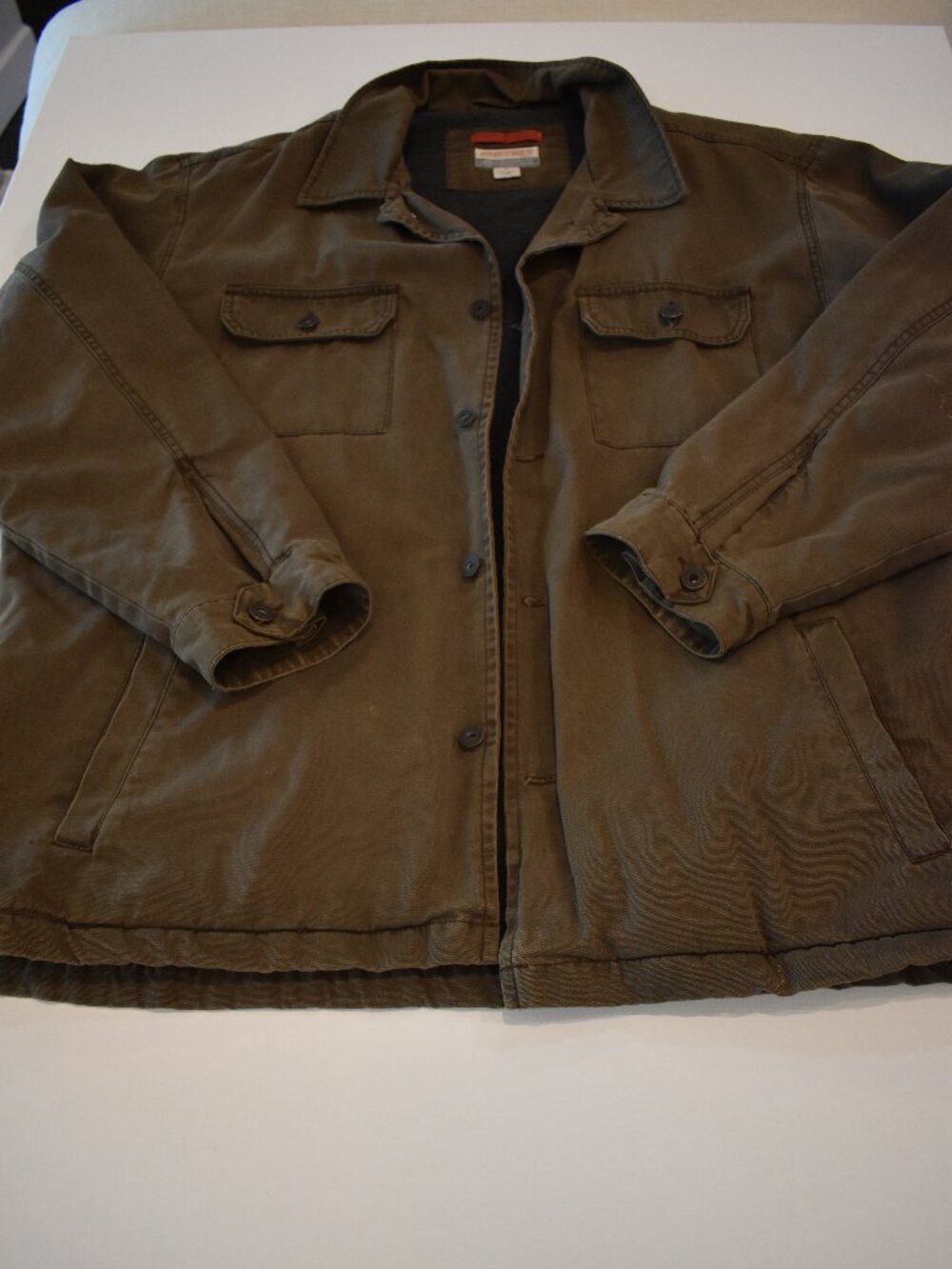 Men’s XL Old Navy Painter’s Jeans Fleece-Lined Canvas Work Field Jacket